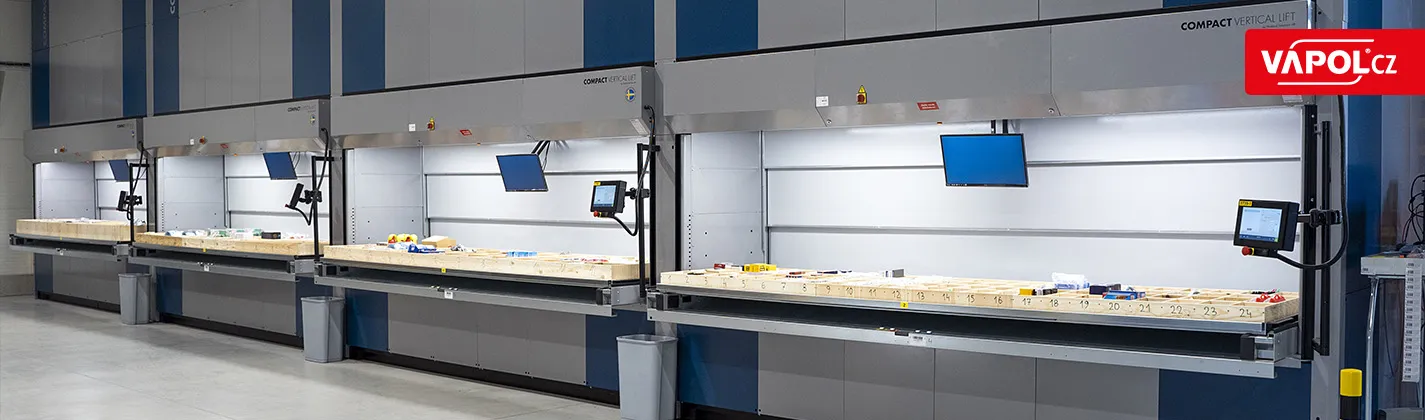 Significant operational savings thanks to VAPOL CZ warehouse automation