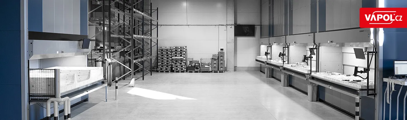 Significant operational savings thanks to VAPOL CZ warehouse automation