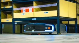 Photograph – Shelf-to-Person robotic warehouse for a leading distributor of electrical installation materials (9/21)