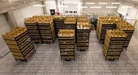 Photograph – Shelf-to-Person robotic warehouse for a leading distributor of electrical installation materials (17/21)