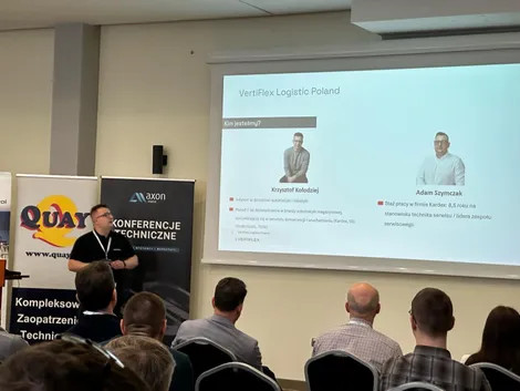 VertiFlex na konferencji Utrzymanie Ruchu 2025 – Intralogistyka, która wspiera ciągłość produkcji – 2/6