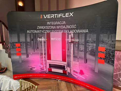 VertiFlex at the conference in Opole: data analysis as the key to effective intralogistics automation – 2/14