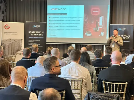 VertiFlex at the conference in Opole: data analysis as the key to effective intralogistics automation – 9/14
