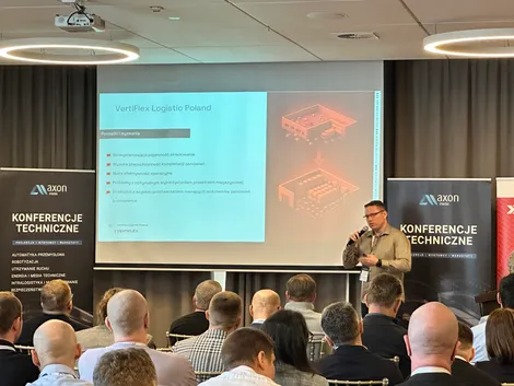 VertiFlex at the conference in Opole: data analysis as the key to effective intralogistics automation – 11/14