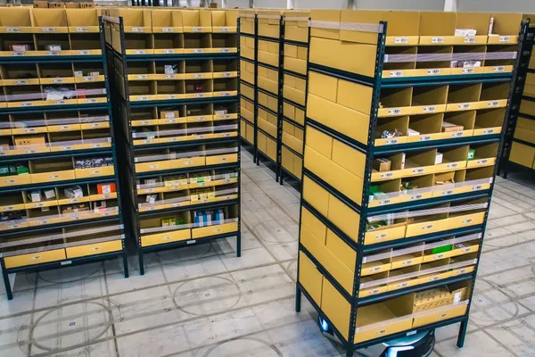 Photo – Shelf-to-Person robotic warehouse for a leading distributor of electrical installation materials (5/21)