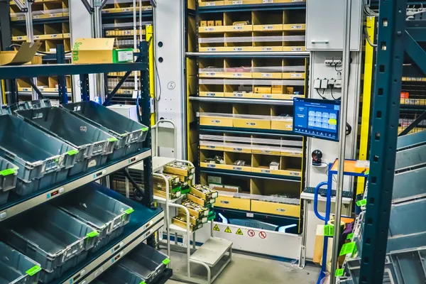 Photo – Shelf-to-Person robotic warehouse for a leading distributor of electrical installation materials (14/21)